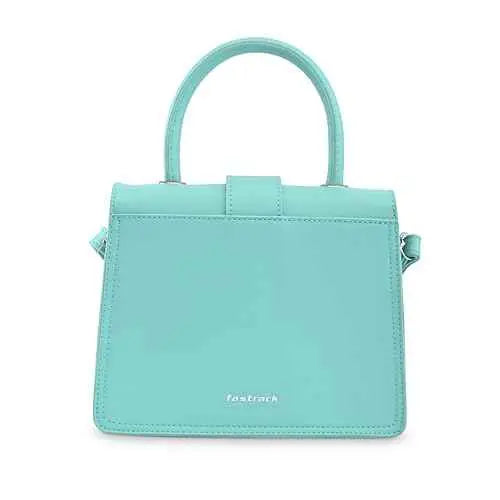 Fastrack Solid Structured Satachel | Faux-Leather Women's Handbags | Satchel for Casual Carry SaumyasStore