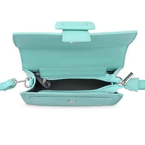 Fastrack Solid Structured Satachel | Faux-Leather Women's Handbags | Satchel for Casual Carry SaumyasStore