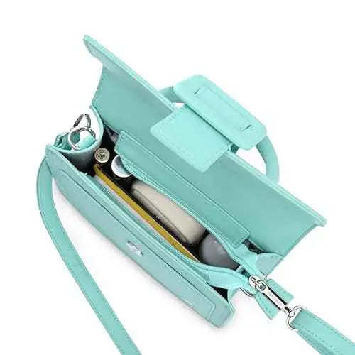 Fastrack Solid Structured Satachel | Faux-Leather Women's Handbags | Satchel for Casual Carry SaumyasStore