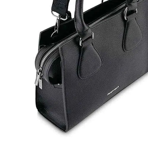 Fastrack Structured Satchel | Faux-Leather Women's Handbags | Satchel for Casual Carry SaumyasStore
