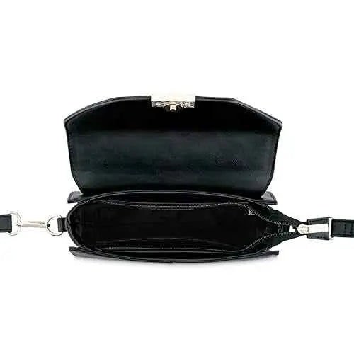 Fastrack Structured Satchel | Faux-Leather Women's Handbags | Satchel for Casual Carry SaumyasStore