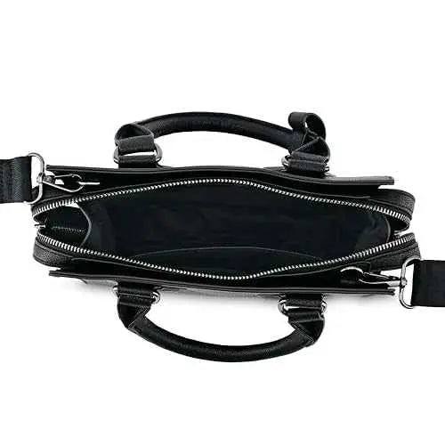 Fastrack Structured Satchel | Faux-Leather Women's Handbags | Satchel for Casual Carry SaumyasStore