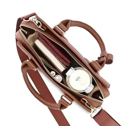 Fastrack Structured Satchel | Nylon Women's Handbags | Satchel for Casual Carry SaumyasStore