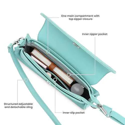 Fastrack Switch-It-Up Shoulder Bag | Faux-Leather Women's Handbags | Shoulder for Casual Carry SaumyasStore