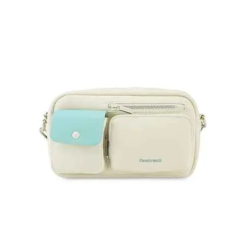 Fastrack Zip-Zone Sling Bag | Faux-Leather Women's Handbags | Sling for Casual Carry SaumyasStore