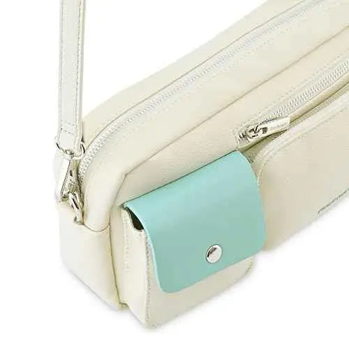 Fastrack Zip-Zone Sling Bag | Faux-Leather Women's Handbags | Sling for Casual Carry SaumyasStore