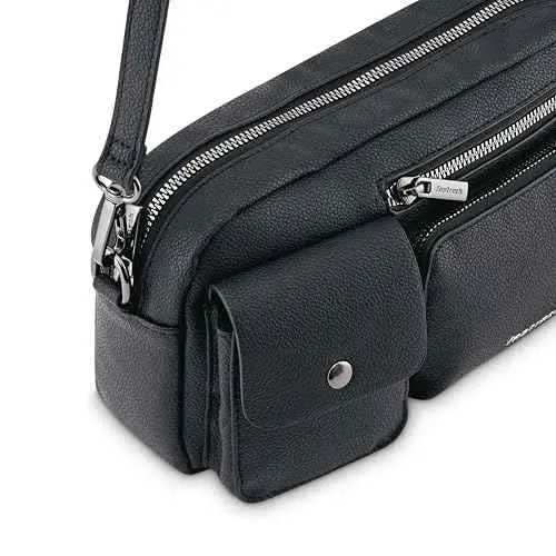 Fastrack Zip-Zone Sling Bag | Faux-Leather Women's Handbags | Sling for Casual Carry SaumyasStore
