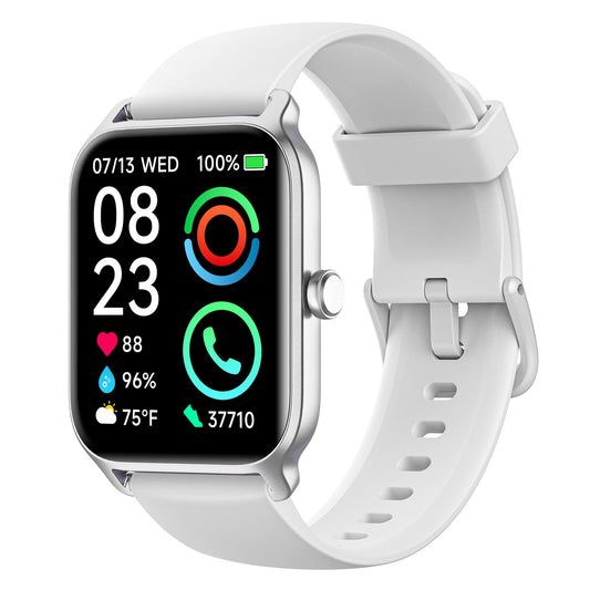 Fitpolo Smart Watch for Men Women with Bluetooth Call, Alexa Built-in 1.8" Blood Oxygen Heart Rate Sleep Fitness Watch, 100 Sports Modes Smartwatch, Activity Tracker for Android iOS Phone SaumyasStore