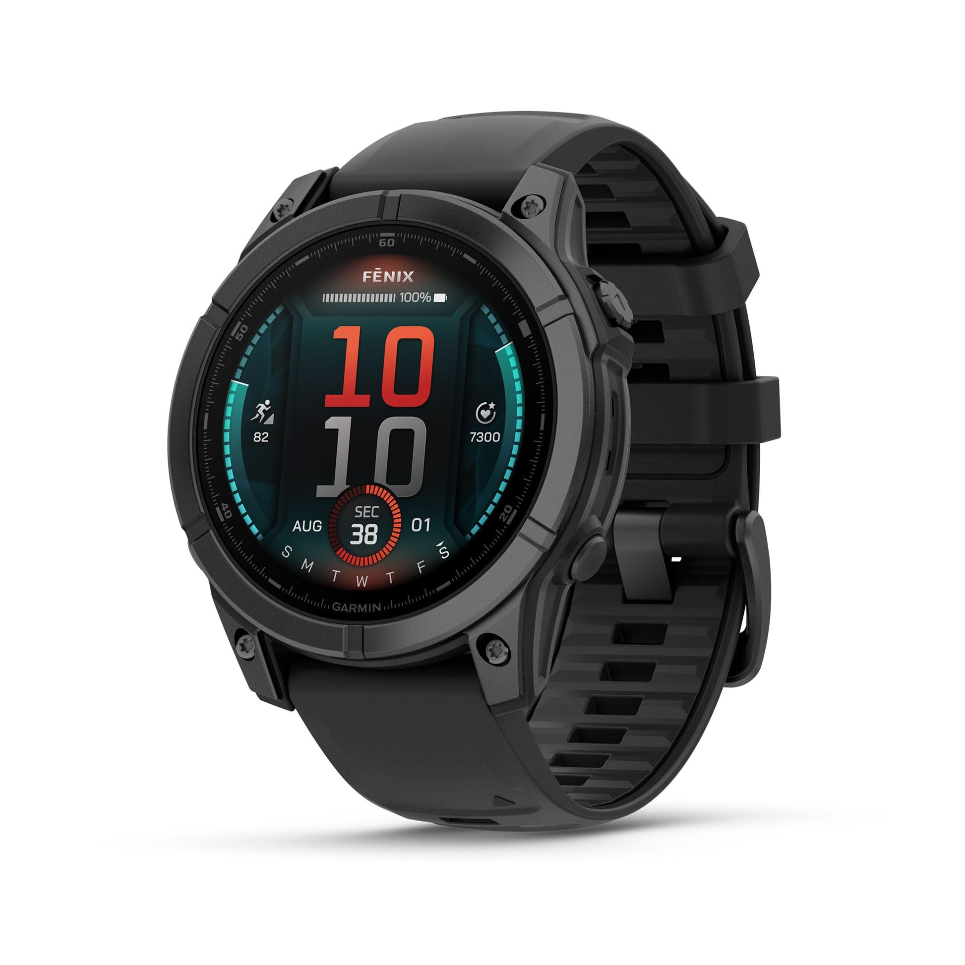 Garmin Fenix E,47mm,Slate Gray Steel/Black SaumyasStore
