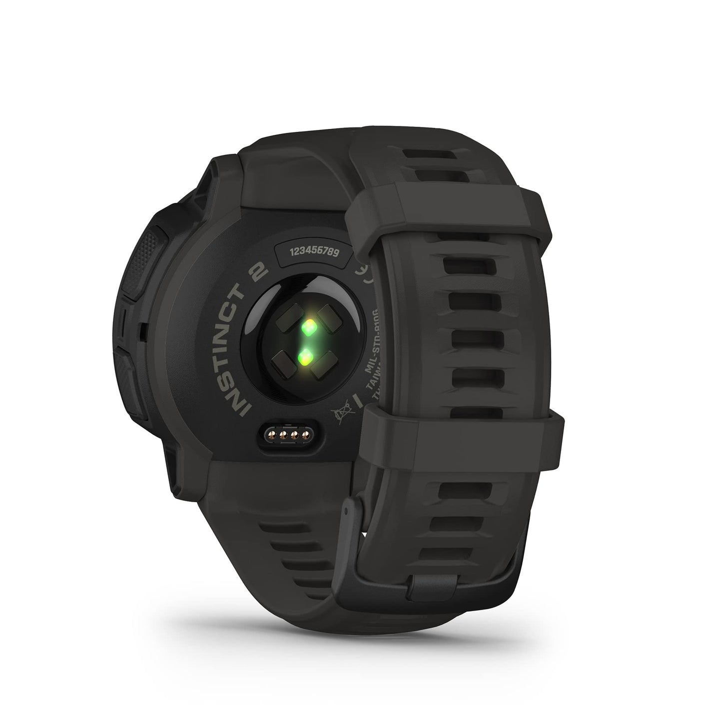 Garmin Instinct 2, Graphite Smartwatch, Built-in Sports Apps and Health Monitoring, Ultratough Design Features, Graphite SaumyasStore