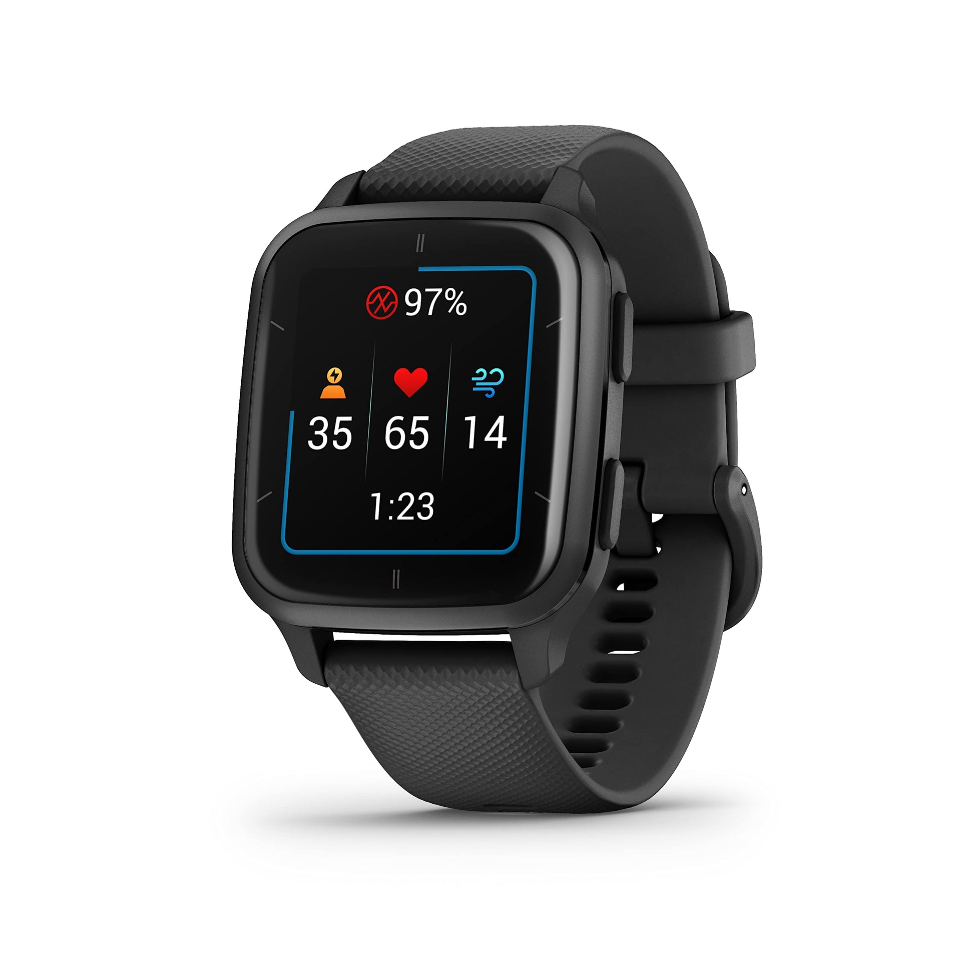 Garmin Venu Sq 2, Music, Black/Slate, KOR/SEA SaumyasStore