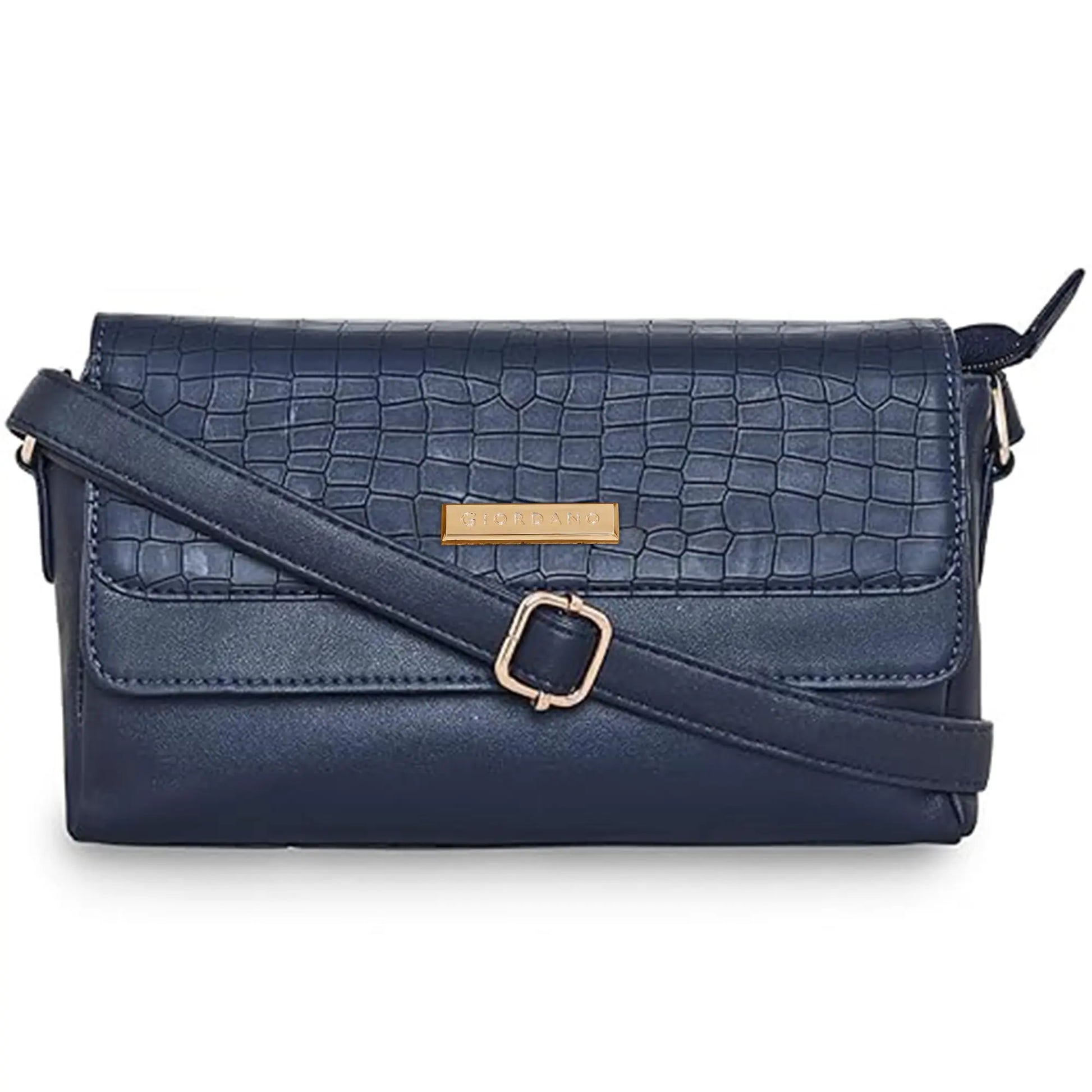 Giordano Classy and stylish Medium Hand Bag | Ladies Purse Handbag for Women and Girls | Gifts for Women - GDHB2024BLU SaumyasStore