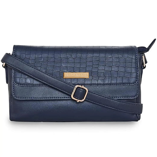 Giordano Classy and stylish Medium Hand Bag | Ladies Purse Handbag for Women and Girls | Gifts for Women - GDHB2024BLU SaumyasStore