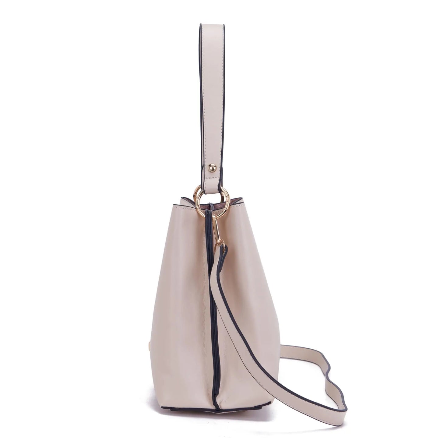 Giordano Hobo Shoulder Bag For Women | Spacious Zipper Compartment With Pu Leather | Handbag For Women & Girls, White SaumyasStore