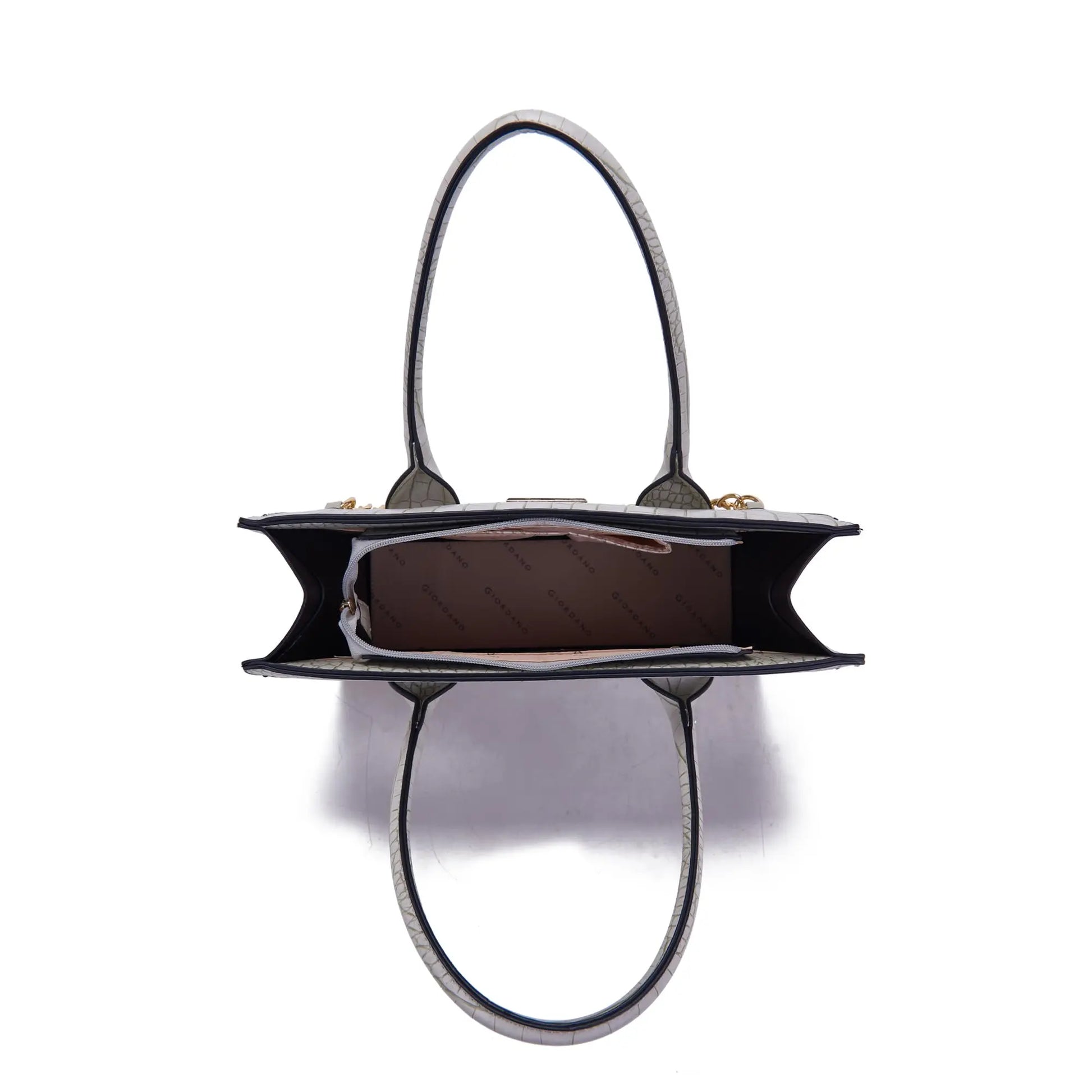 Giordano PU Top Handle Tote Bag For Women | Handbag For Ladies With Spacious Compartment & Zipper | Casual Handbag For Girls SaumyasStore