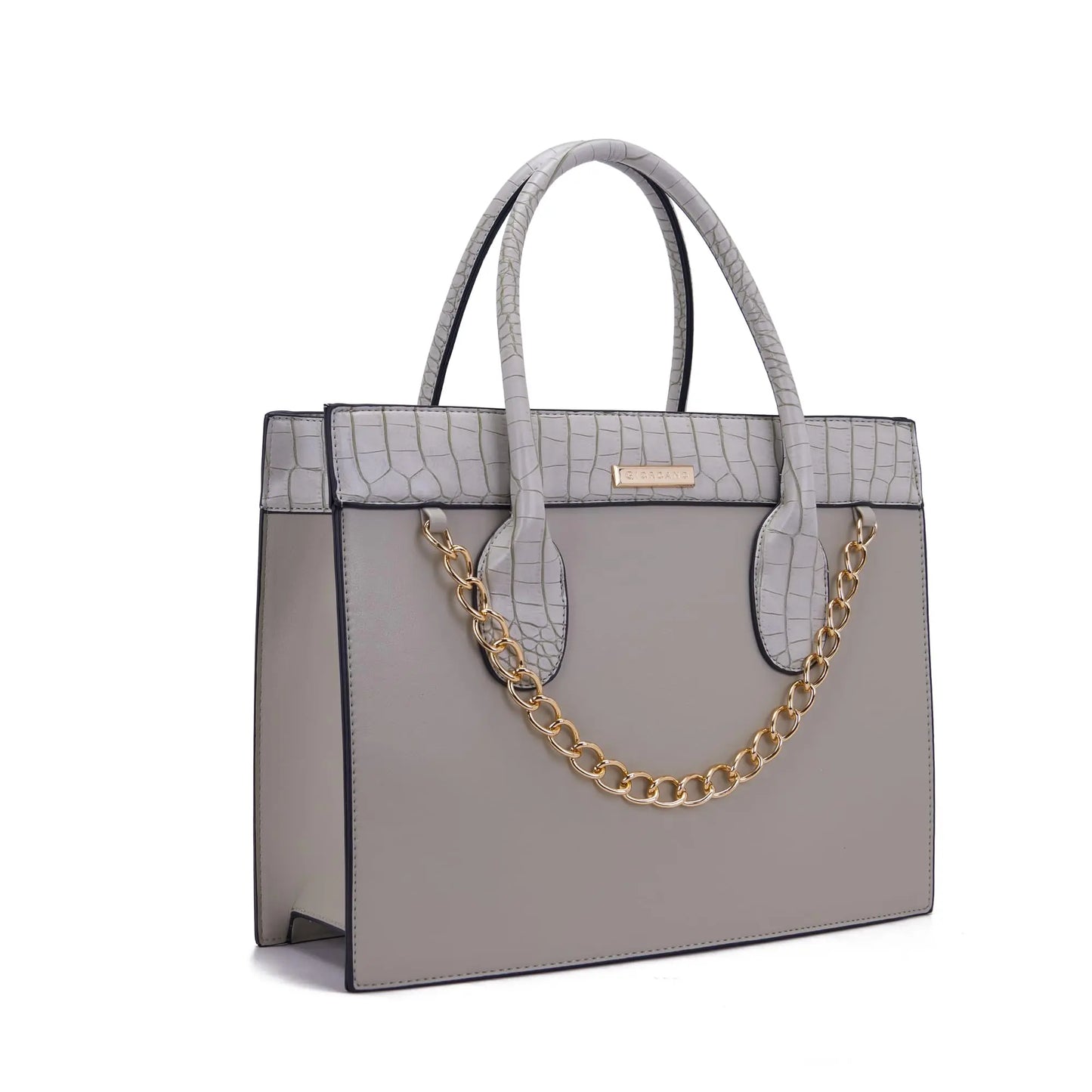 Giordano PU Top Handle Tote Bag For Women | Handbag For Ladies With Spacious Compartment & Zipper | Casual Handbag For Girls SaumyasStore