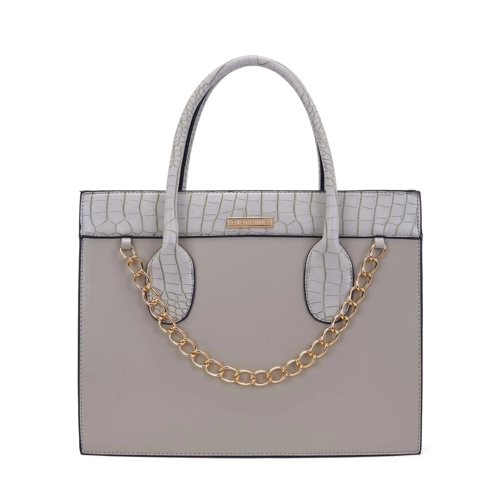 Giordano PU Top Handle Tote Bag For Women | Handbag For Ladies With Spacious Compartment & Zipper | Casual Handbag For Girls SaumyasStore