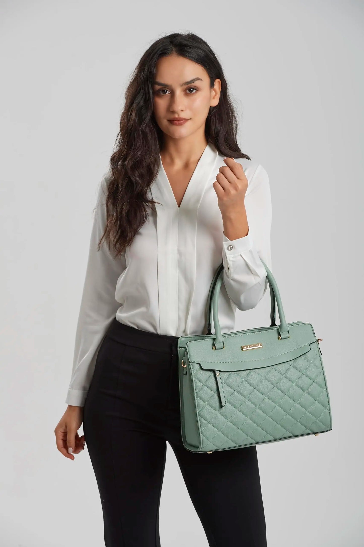 Giordano Women Satchel Handbag | Handbag For Women | Women Satchel Bags | Women Shoulder Bag -Extra Spacious | SaumyasStore