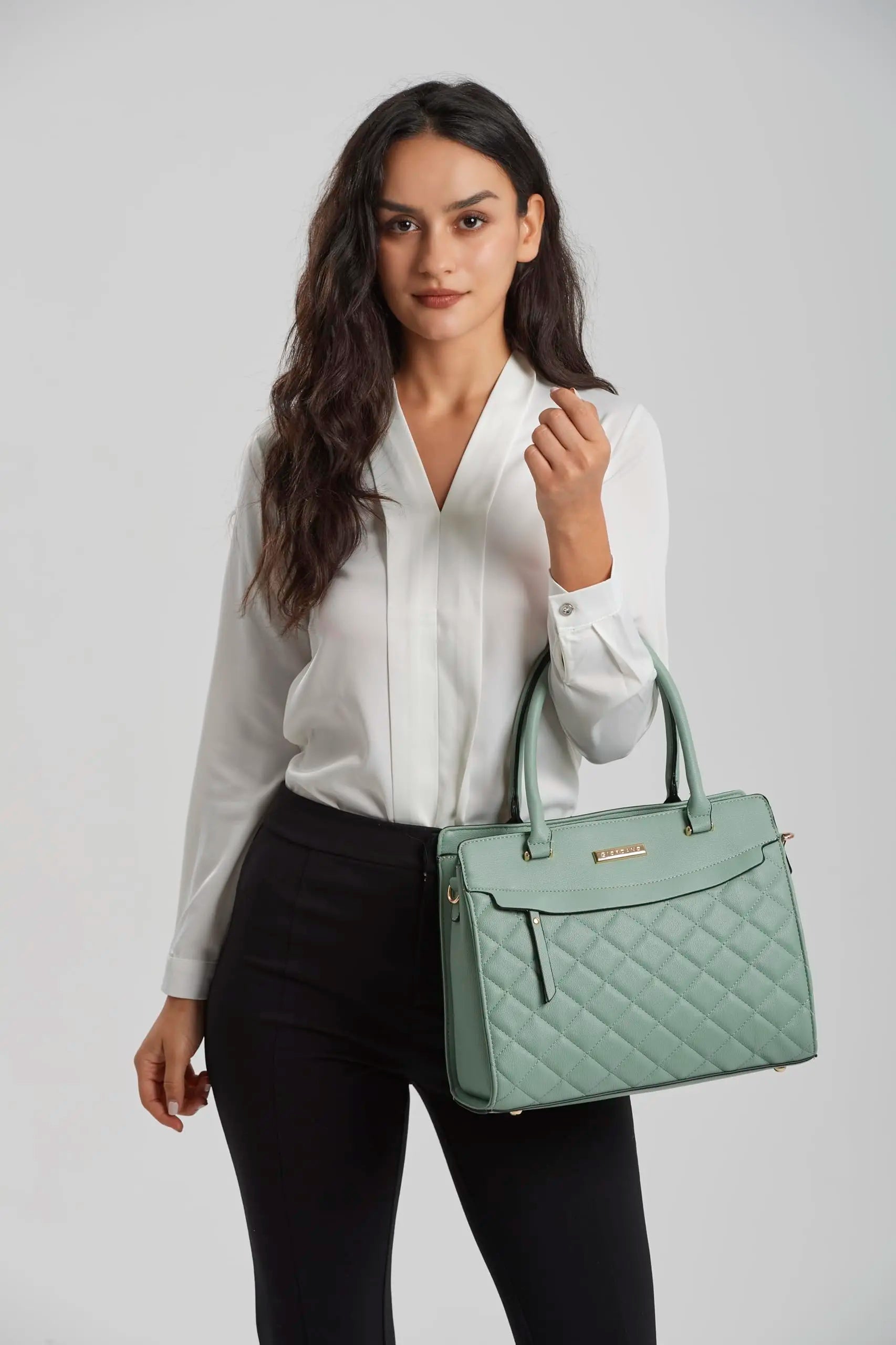 Giordano Women Satchel Handbag | Handbag For Women | Women Satchel Bags | Women Shoulder Bag -Extra Spacious | SaumyasStore