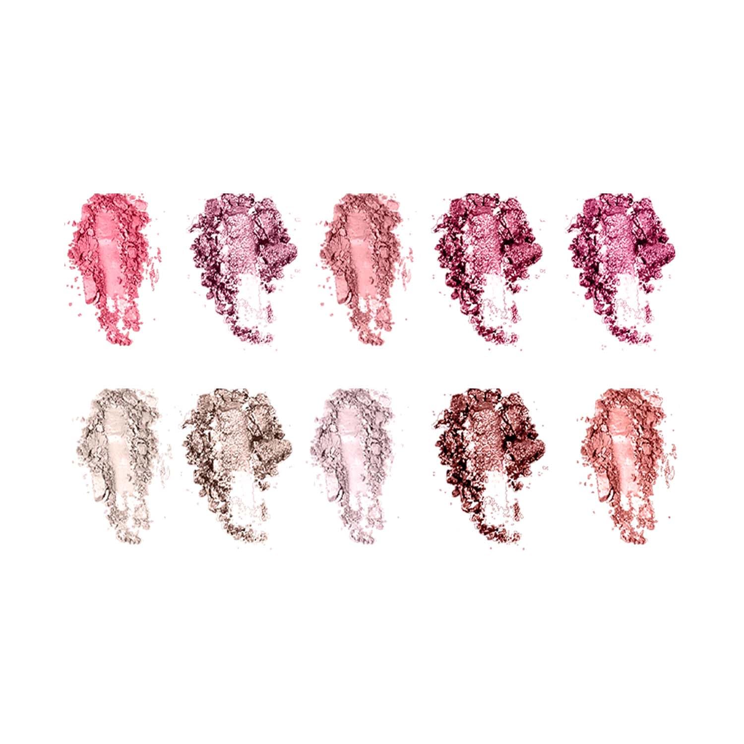 Glam21 Shades of Trend Eyeshadow Palette | 10 Highly Pigmented Shades |Smudge Free & Long-Lasting | 13.5gm - Shade -04 SaumyasStore