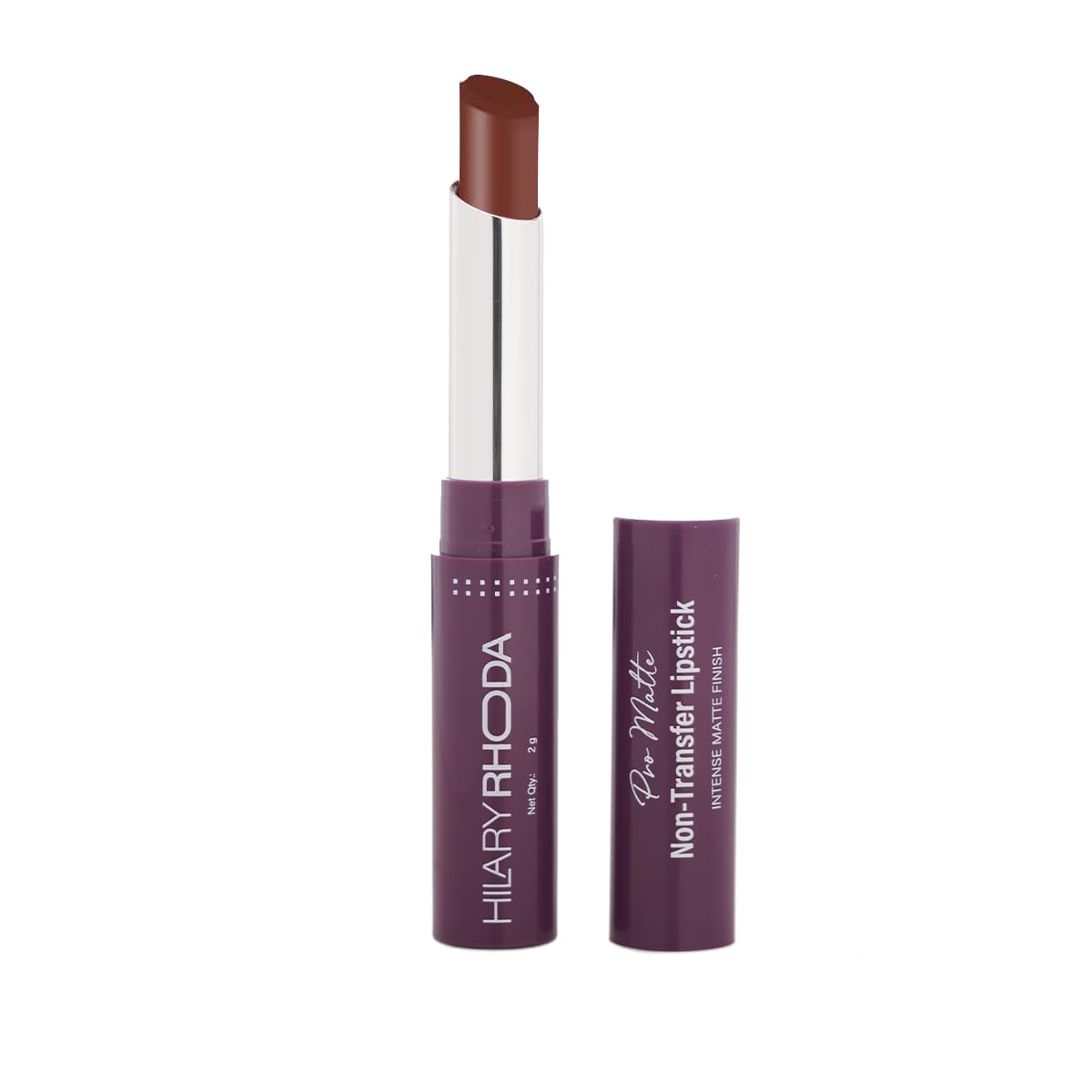 Hilary Rhoda Pro Matte Non-Transfer Lipstick | Waterproof Lipstick | Non-Transfer Lipstick | 12-Hour Long Stay | Smudge-Proof Lipstick | 24 Shades | Highly Pigmented Matte Finish Lipstick | 2g SaumyasStore