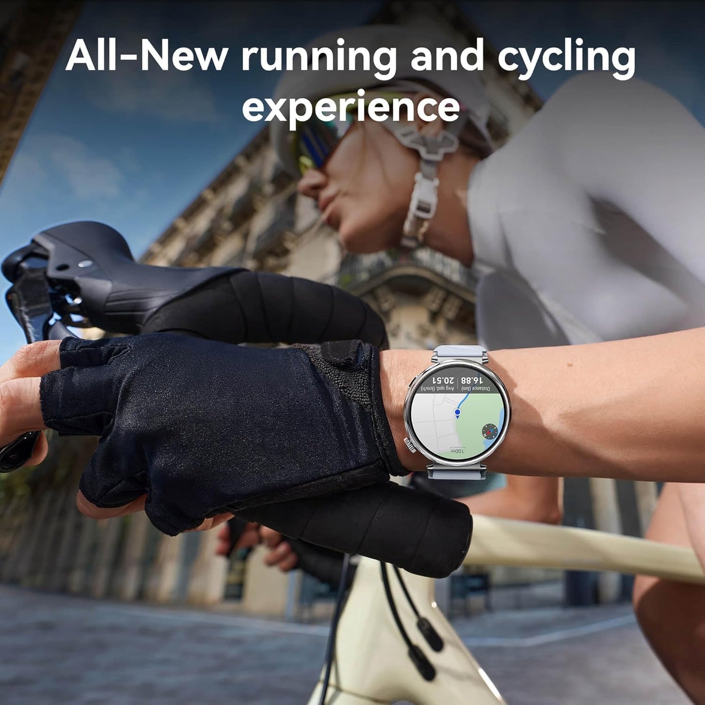 Huawei Watch GT 5 41mm Smartwatch, Up to 7 Days Battery Life, iOS & Android Compatible,Built in Maps, Pro-Level Sports Call&Message Reply (Blue, 41mm) SaumyasStore