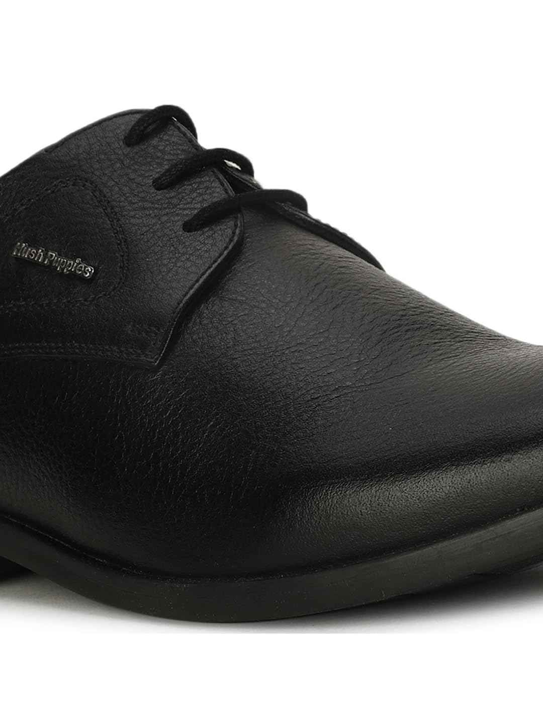 Hush Puppies Men's Aaron Derby E 23 Formal (8256000_Black_9 UK) SaumyasStore