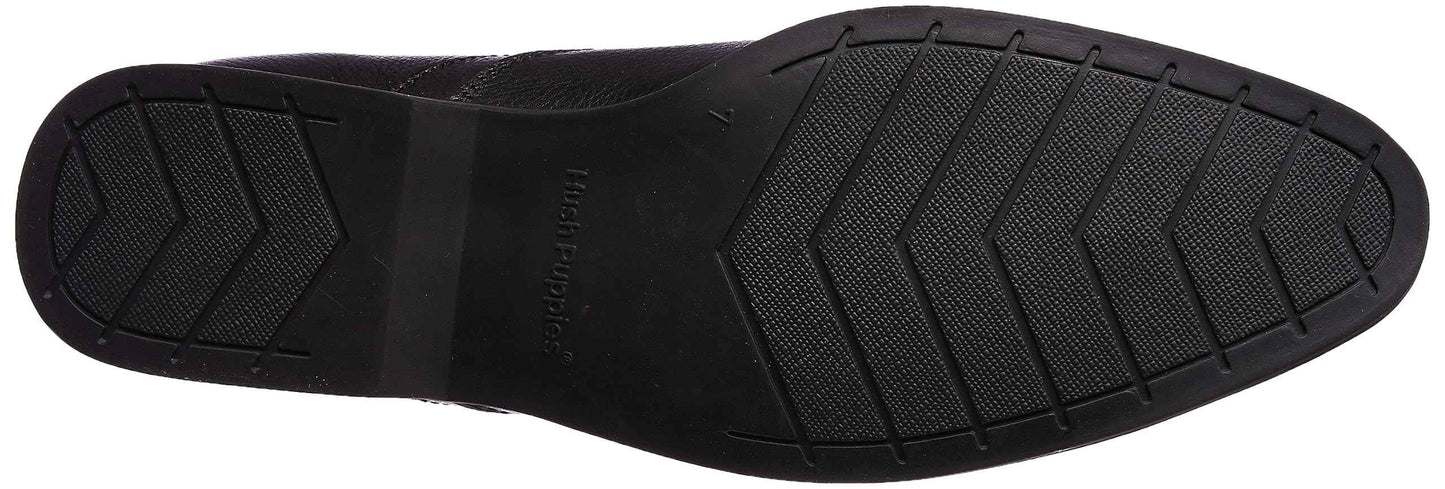 Hush Puppies Men's Aaron Slipon E 23 Formal Shoes (8556001_Black_9 UK) SaumyasStore