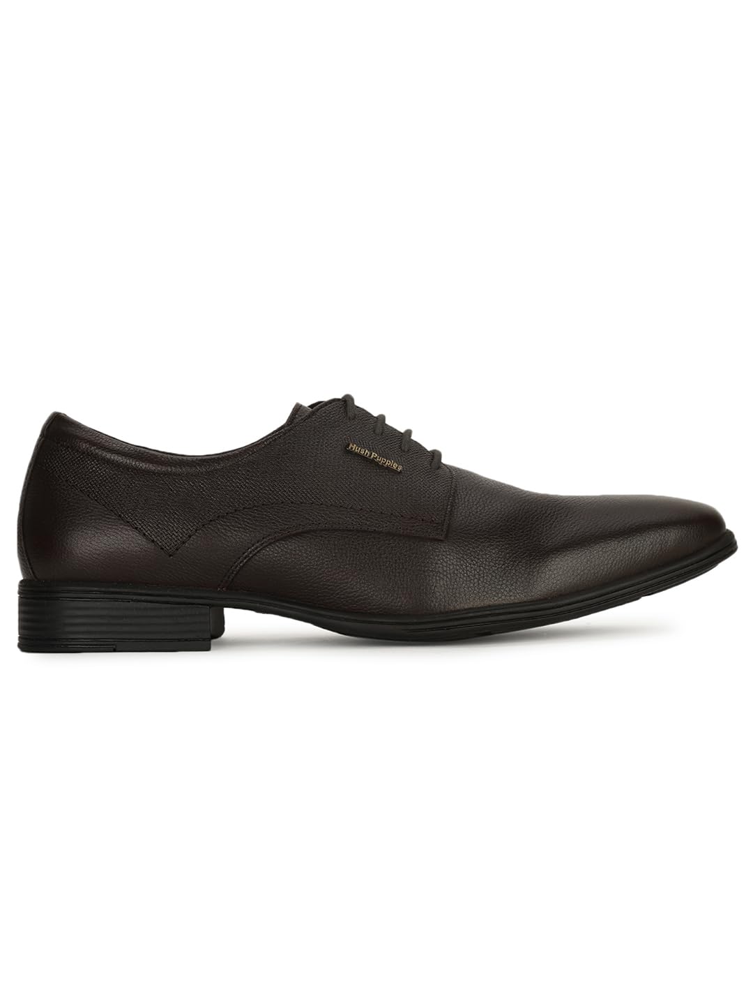 Hush Puppies Men's Boston Derby E 23 Formal (8254007_Dark Brown_9 UK) SaumyasStore