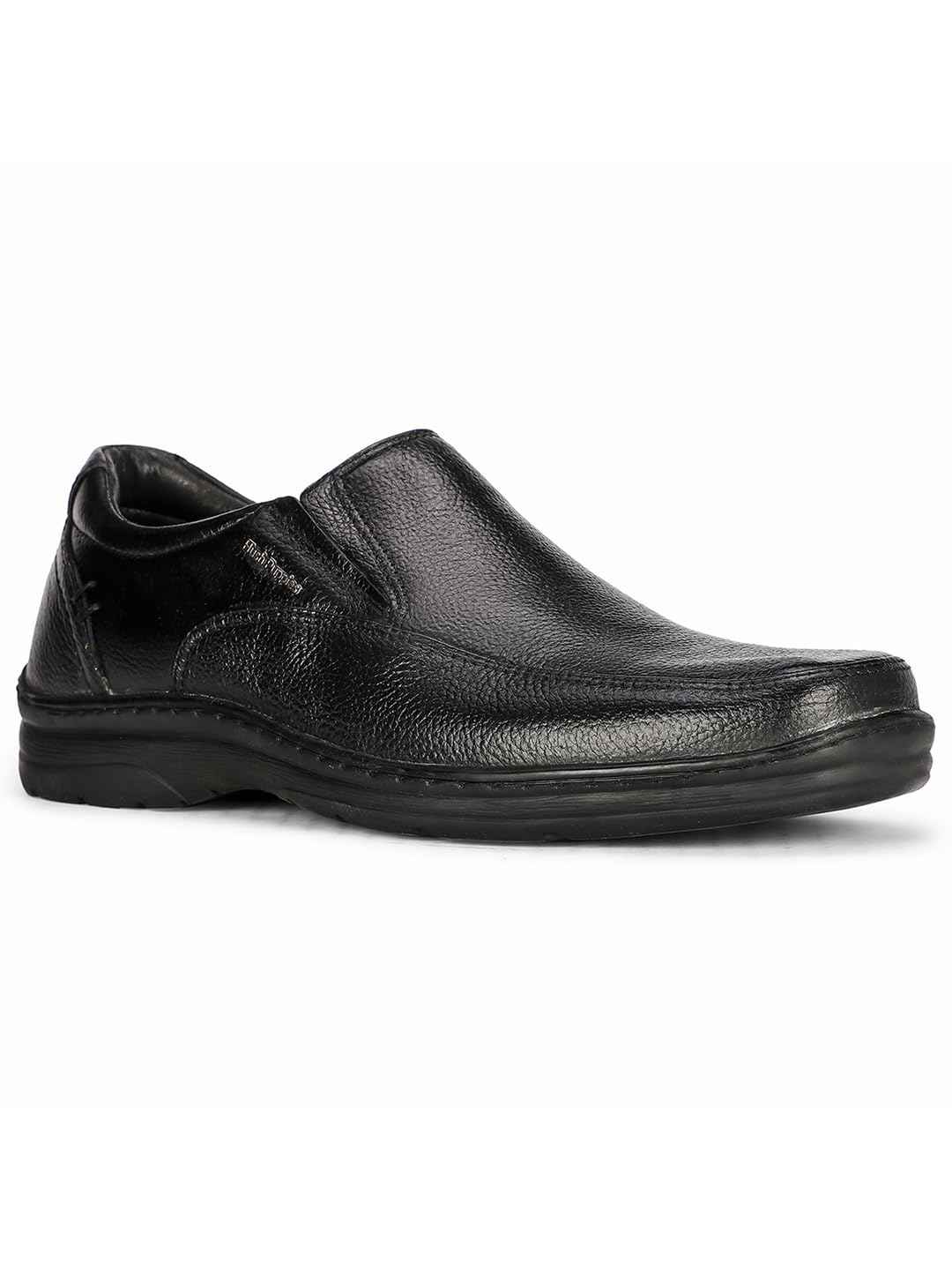 Hush Puppies Men's Boston Slipon E 23 Slipon Formal Shoes (8556002_Black_7 UK) SaumyasStore