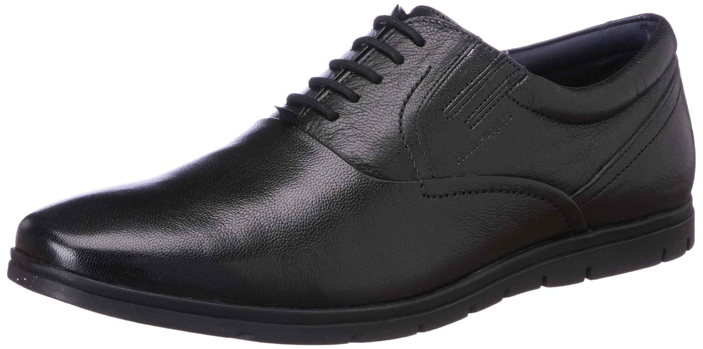 Hush Puppies Men's ERIC Oxford E 23 Formal Shoes (8356000_Black_8 UK) SaumyasStore