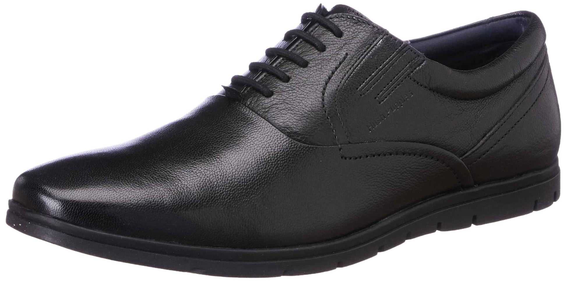 Hush Puppies Men's ERIC Oxford E 23 Formal Shoes (8356000_Black_8 UK) SaumyasStore