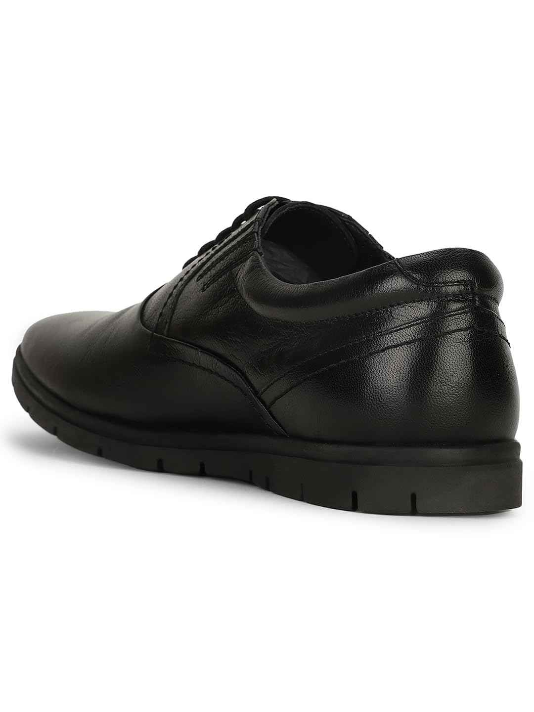 Hush Puppies Men's ERIC Oxford E 23 Formal Shoes (8356000_Black_8 UK) SaumyasStore