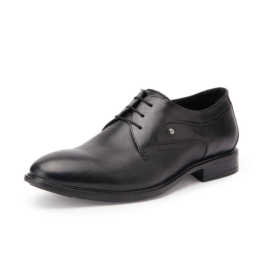Hush Puppies Men's NEW ZAMPA DERBY E Formal (8246070_BLACK_9 UK) SaumyasStore