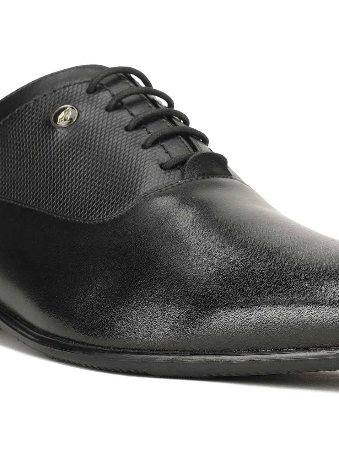 Hush Puppies mens Danny Oxford E Black Uniform Dress Shoe - 7 UK (8346256) SaumyasStore
