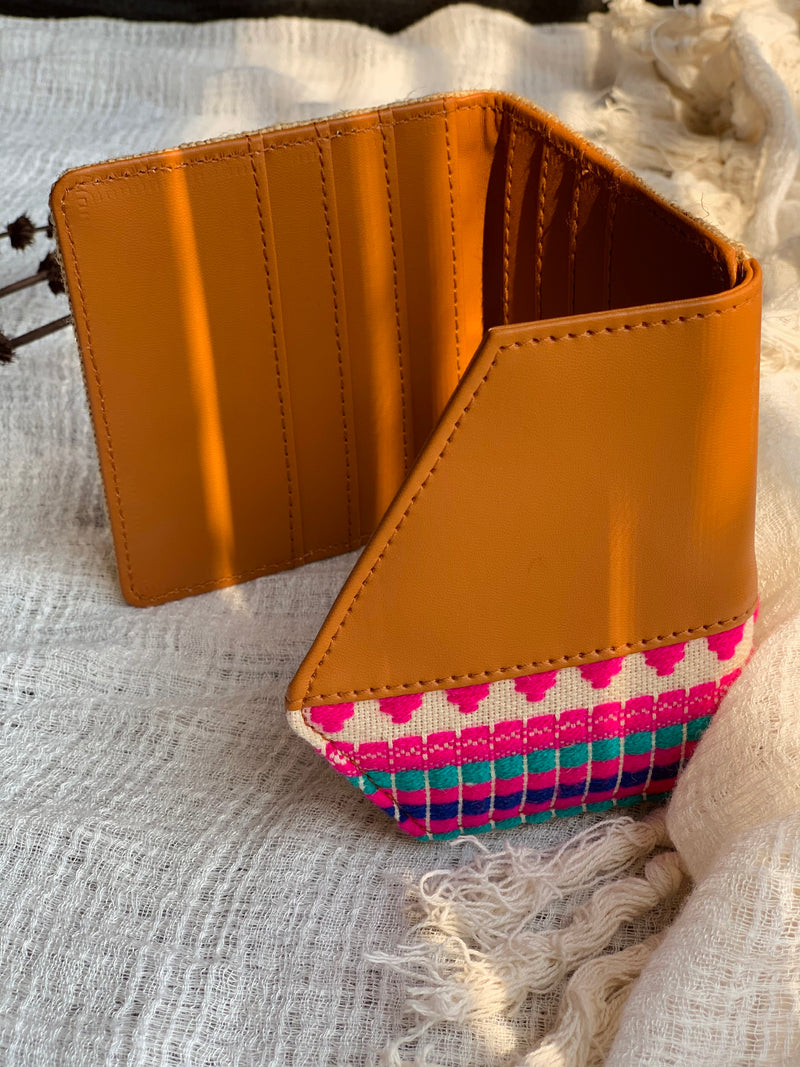 Handcrafted Boho Card Wallet - SaumyasStore