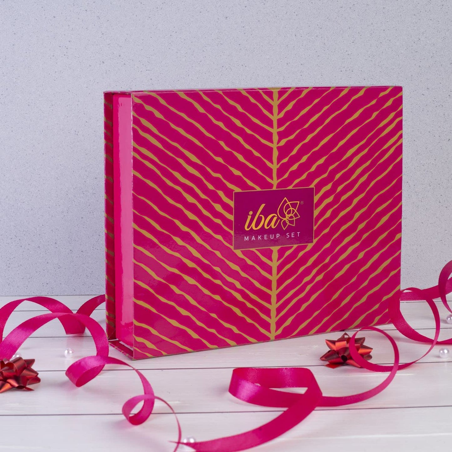 Iba Makeup Gift Set for Women (Fair) - Foundation, Compact, Primer, Lipsticks, Kajal | Long Lasting | Full Coverage | 100% Vegan & Cruelty Free (6 items in the set) SaumyasStore