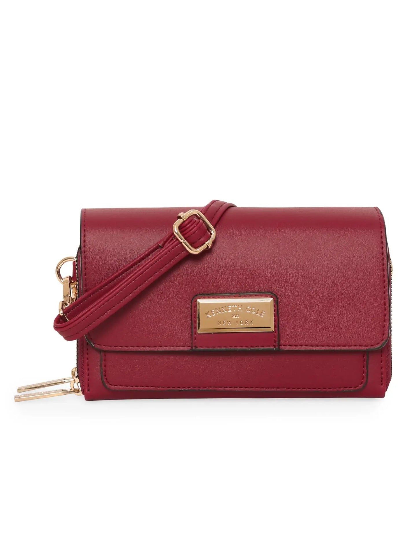 KENNETH COLE stylish & trendy Women's Broxa Flap Over Sling Bag | Ladies Purse Handbag for Women and Girls SaumyasStore