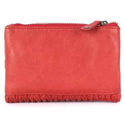 KOMPANERO Genuine Leather Women's Wallet (C-14307-RED) SaumyasStore