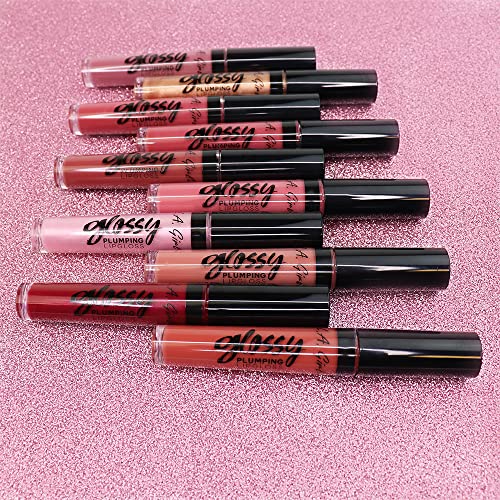 L.A.Girl GLOSSY PLUMPING LIPGLOSS Nude SaumyasStore