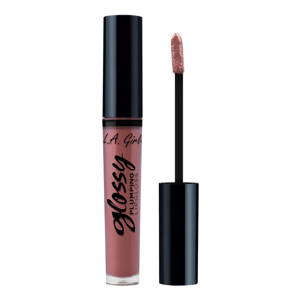 L.A.Girl Glossy PLUMPING Lipgloss Brown SaumyasStore