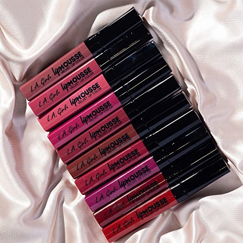 L.A.Girl Lip Mousse Liquid Lipstick Squad (Glossy) SaumyasStore