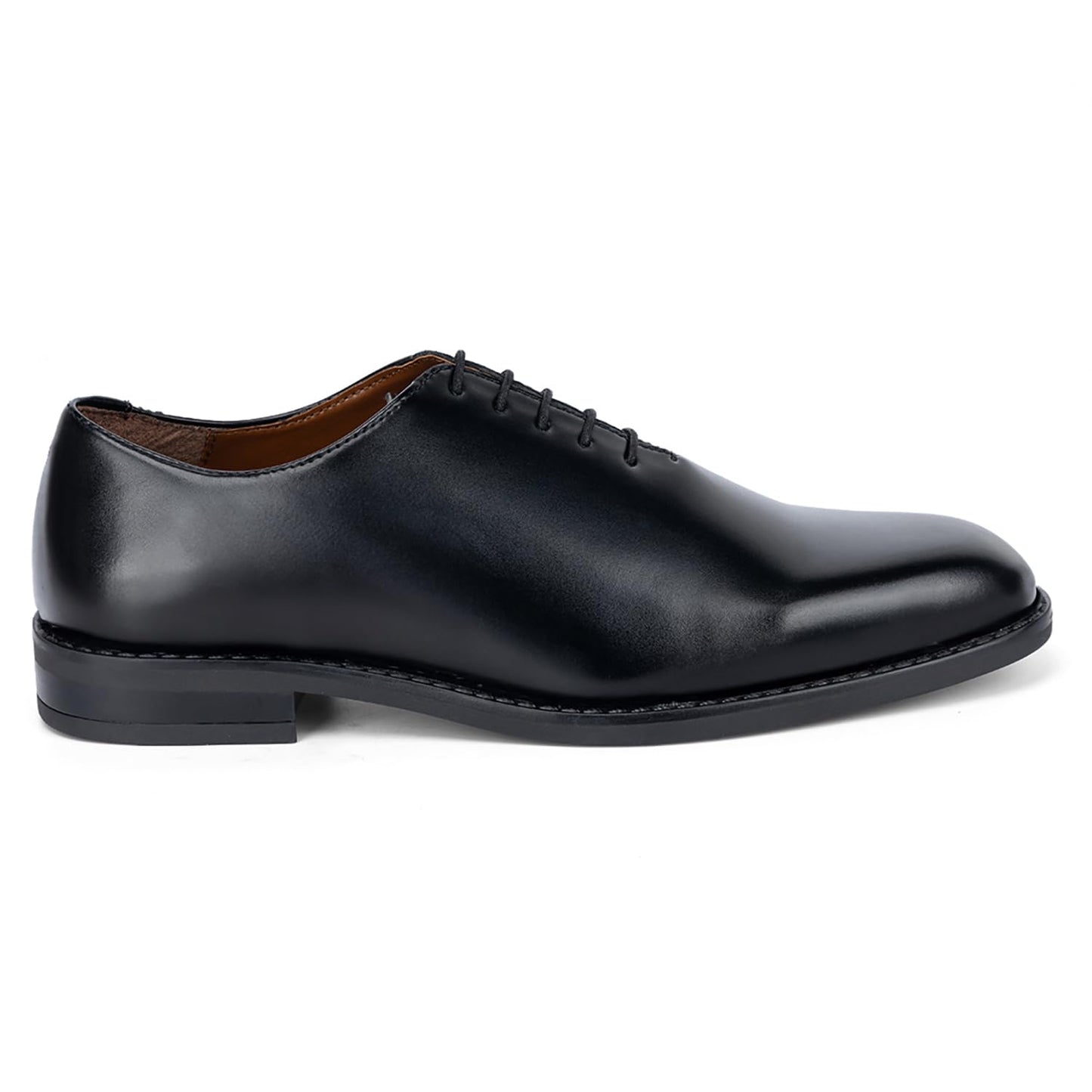 LOUIS STITCH Shoe for Man Lace-up Derby Formal Shoes | Handmade Dual Tone Patina Finish | Breathable Inner Lining | Comfortable for Business, Casual, Parties | Black | UK Size 7 (SXWC) SaumyasStore