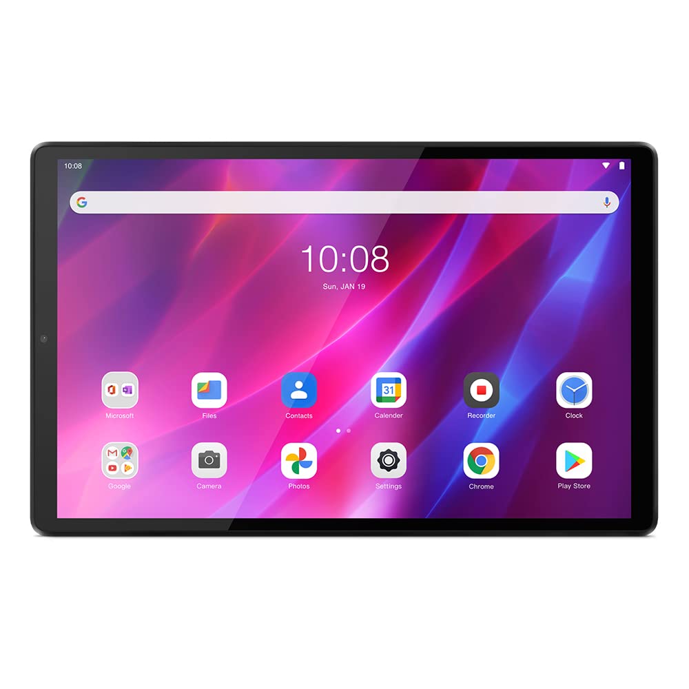 Lenovo Tab K10| 10.3 Inch Full HD Display| Wi-Fi+ LTE (Voice Calling)| 4GB RAM, 64 GB Storage| 7500 mAh Battery| 8 MP Rear Camera with LED flashlight| Octa-Core Processor| TUV Low Blue Light Certified SaumyasStore