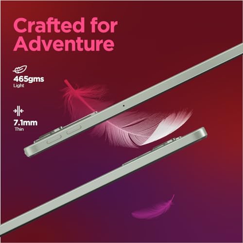 Lenovo Tab M11 with Pen| 4G (LTE) + Wi-Fi | 8 Gb Ram, 128 Gb ROM (Expandable Upto 1 Tb)| 11 Inch Screen, 90 Hz Refresh Rate| Quad Speaker with Dolby Atmos| 13 Mp Rear Camera| Google Kids Space,Green SaumyasStore