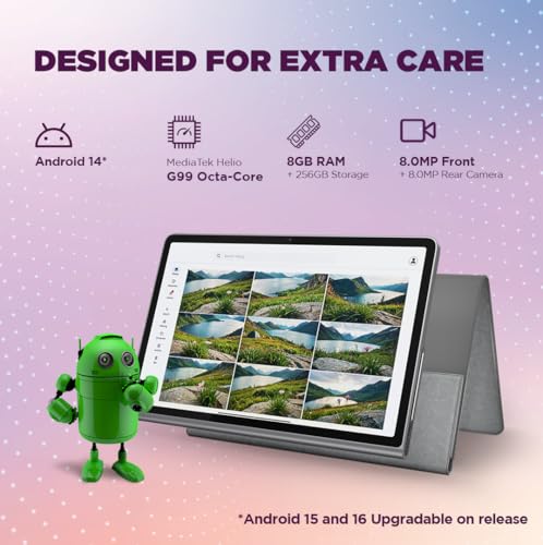 Lenovo Tab Plus with Octa JBL Hi-Fi Speakers| 8 GB RAM, 256 GB ROM| 11.5 Inch, 2K, 90 Hz Refresh| Wi-Fi Tablet| Android 14| 45 W Fast Charger| Built-in Kickstand| Color: Luna Grey SaumyasStore