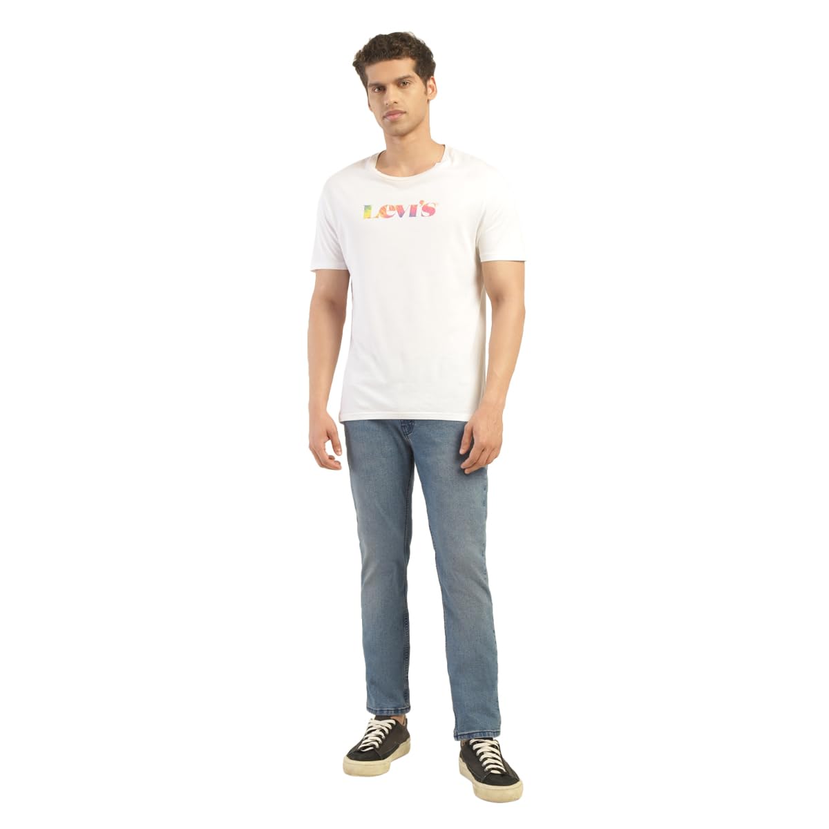 Levi's Men's 511 Slim Fit Mid-Rise Jeans Navy SaumyasStore