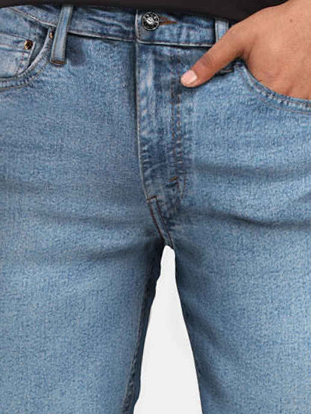 Levi's Men's 511 Slim Fit Mid-Rise Jeans Navy SaumyasStore