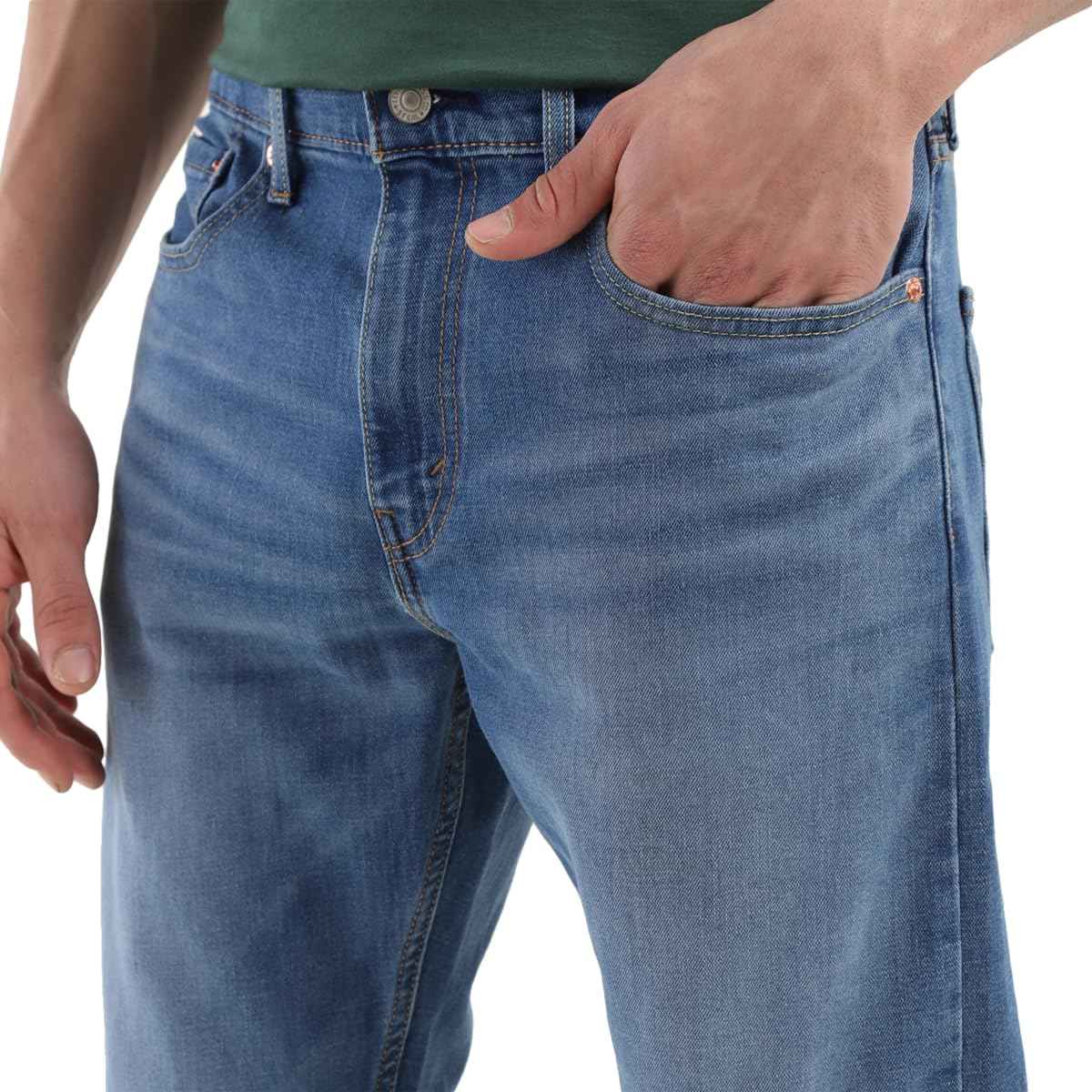 Levi's Men's 512 Slim Tapered Fit Mid-Rise Jeans Blue | Rise Style: Mid Rise SaumyasStore