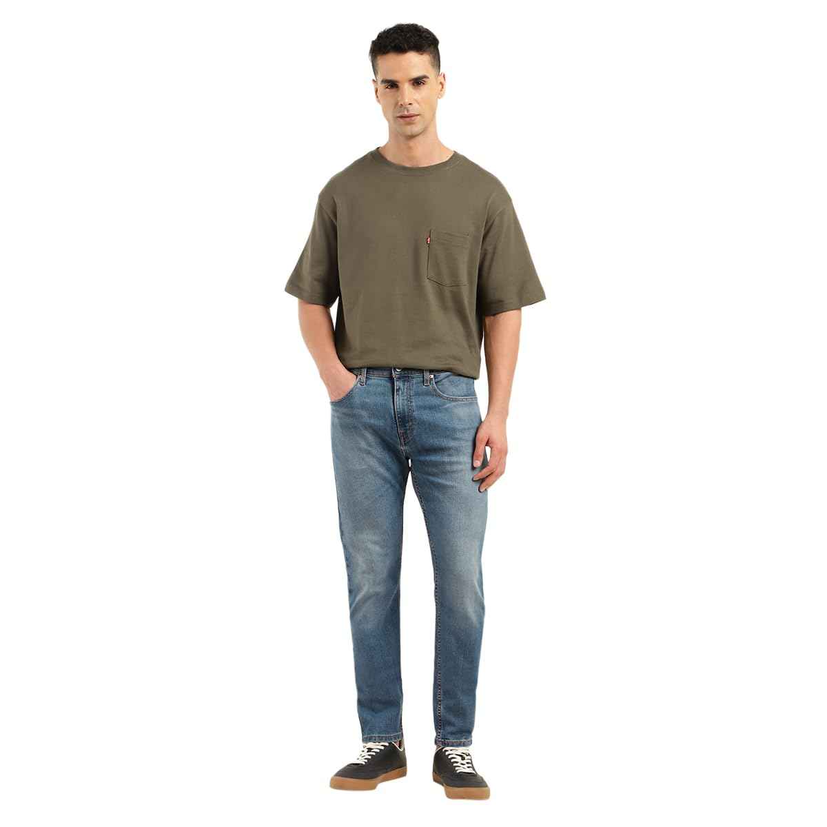 Levi's Men's Tapered Jeans (A7086-0084_Blue SaumyasStore